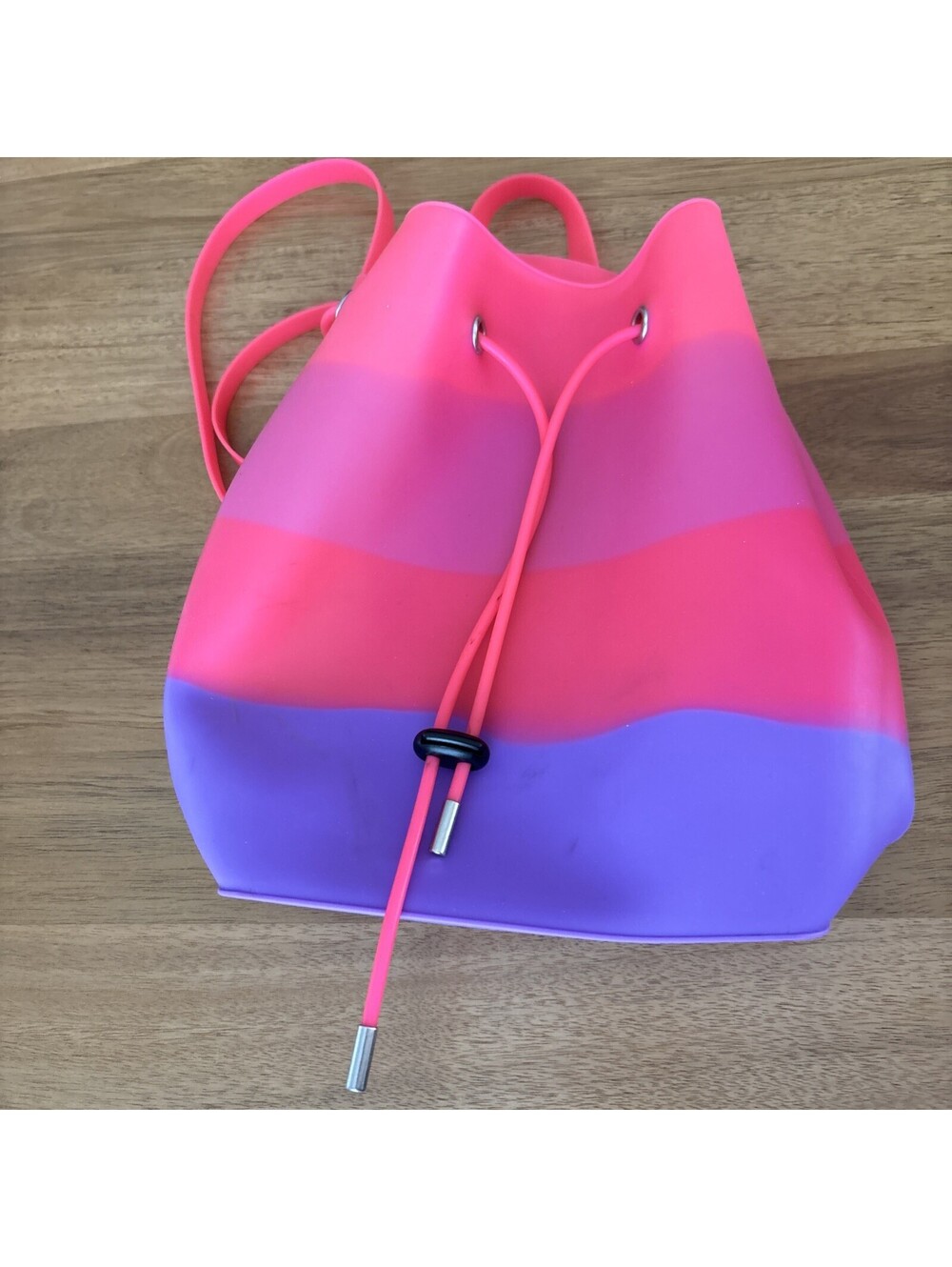 American Jewel Silicone Hot Pink Backpack